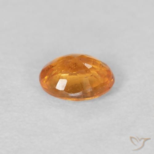 9,17 ctw natürlicher Mittelorange Spessartit-Garn, Oval, VS