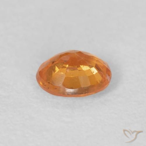 9,17 ctw natürlicher hellorange Spessartit-Garn, Oval, VS