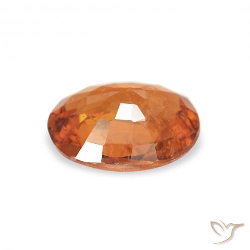 9,17 ctw natürlicher Medium Dark-Orange Spessartit-Garn, Oval, VS-SI