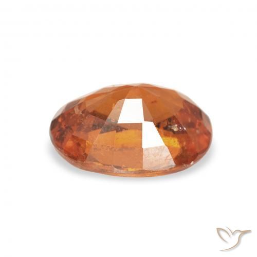 9,17 ctw natürlicher tieforange Spessartit-Garn, Oval, VS-SI