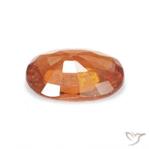 9,17 ctw natürlicher Medium Dark-Orange Spessartit-Garn, Oval, VS-SI