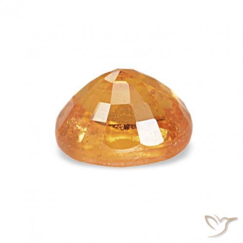 9,17 ctw natürlicher Mittelorange Spessartit-Garn, Oval, VS-SI
