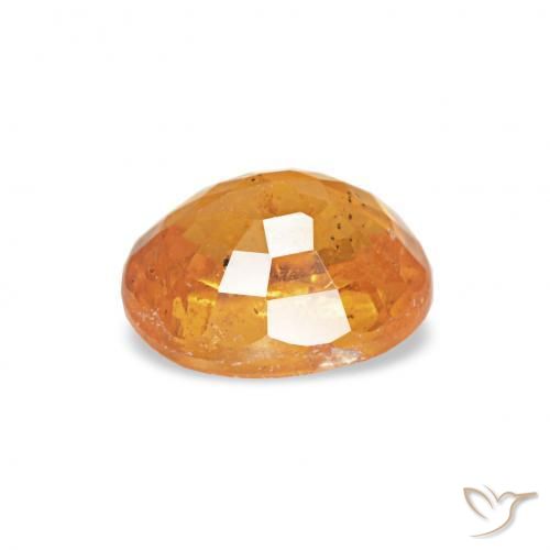 9,17 ctw natürlicher Orange-Gold Spessartit-Garn, Oval, VS-SI