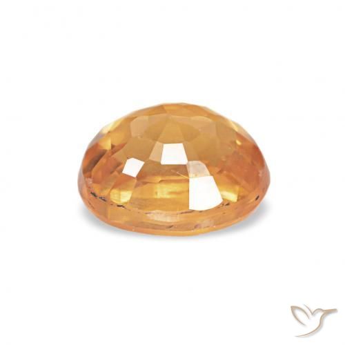 9,17 ctw natürlicher Orange-Gold Spessartit-Garn, Oval, VS