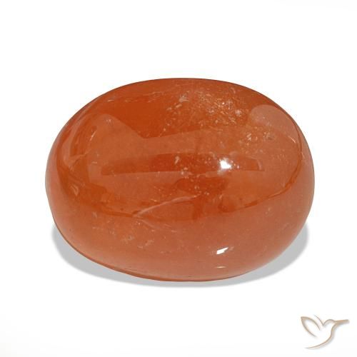24.14ct Feuerorange Spessartit-Garn, Oval, Lichtdurchlässig