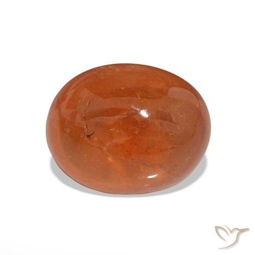 3.88ct Mittelorange Spessartit-Garn, Oval, Transparent