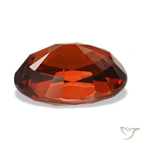 4,66 ctw natürlicher roter Spessartin, Oval Schliff, VS