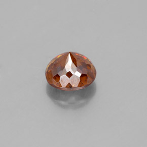 1,39 ctw natürlicher orangefarbener Sphalerit, Rundschliff, SI