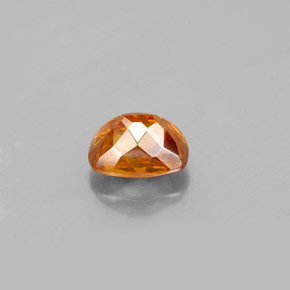 1,09 ctw natürlicher orangefarbener Sphalerit, Kissenschliff, SI