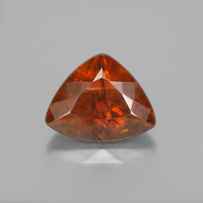 2,74 ctw natürlicher orangefarbener Sphalerit, Trillion, SI