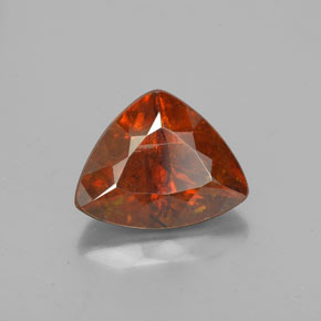 2,74 ctw natürlicher orangefarbener Sphalerit, Trillion, SI