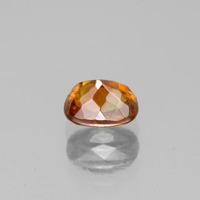 1,01 ctw natürlicher orangefarbener Sphalerit, Kissenschliff, SI