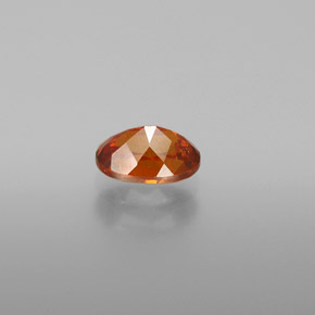 0,93 ctw natürlicher orangefarbener Sphalerit, Oval Schliff, VS-SI