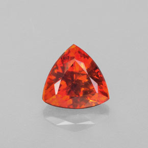 1,82 ctw natürlicher orangefarbener Sphalerit, Trillion, VS