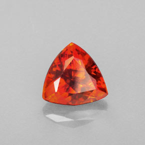 1,82 ctw natürlicher orangefarbener Sphalerit, Trillion, VS