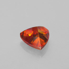 1,82 ctw natürlicher orangefarbener Sphalerit, Trillion, VS
