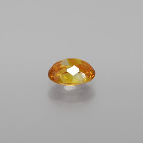 0,71 ctw natürlicher Gold Sphalerit, Oval Schliff, VS