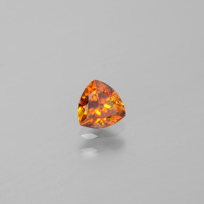 0,49 ctw natürlicher orangefarbener Sphalerit, Trillion, VS