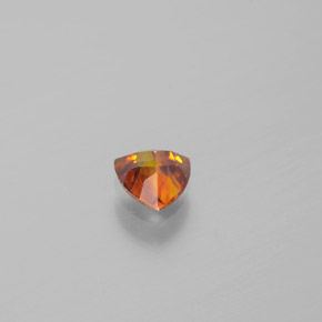 0,49 ctw natürlicher orangefarbener Sphalerit, Trillion, VS