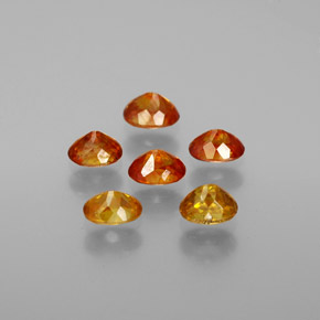  ct natürliche gelb-gold Sphalerit-Edelsteine, Oval Schliff, VS