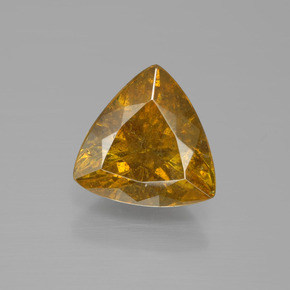 5,55 ctw natürlicher Gold Sphalerit, Trillion, SI