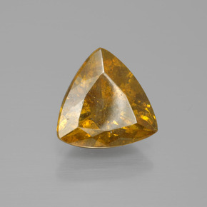 5,55 ctw natürlicher Gold Sphalerit, Trillion, SI