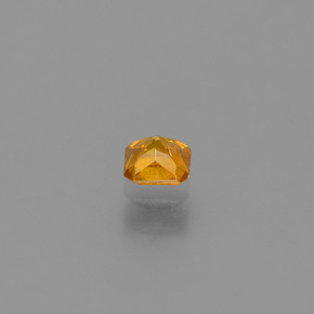 0,30 ctw natürlicher Gold Sphalerit, Smaragdschliff, VS