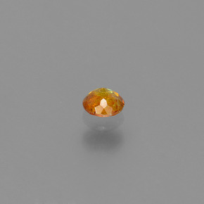 0,20 ctw natürlicher Gold Sphalerit, Rundschliff, VS