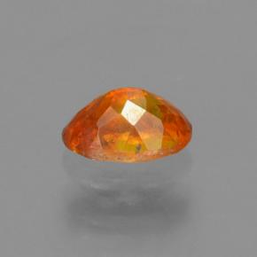 0,37 ctw natürlicher orangefarbener Sphalerit, Oval Schliff, VS-SI
