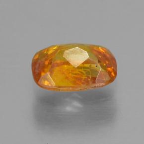 0,54 ctw natürlicher Gold Sphalerit, Kissenschliff, VS-SI