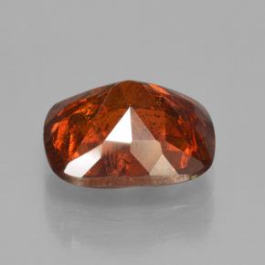 2,98 ctw natürlicher orangefarbener Sphalerit, Kissenschliff, VS-SI