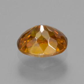0,67 ctw natürlicher brauner Sphalerit, Oval Schliff, VS-SI