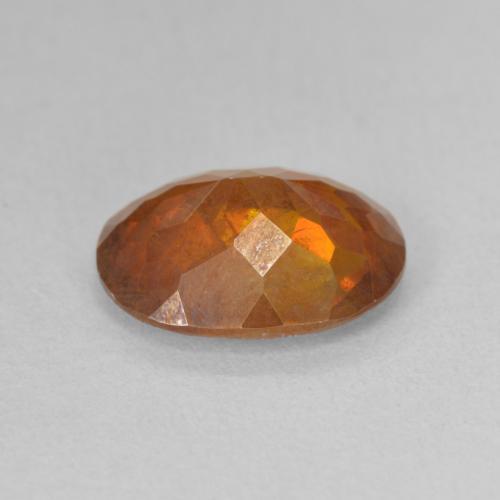 9,17 ctw natürlicher Warmes Orange Sphalerit, Oval, SI-I1
