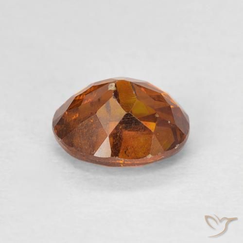 9,17 ctw natürlicher Medium Dark-Orange Sphalerit, Oval, SI-I1