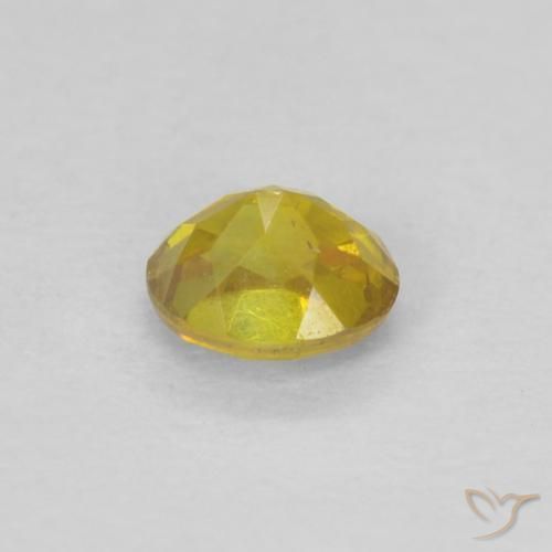 9,17 ctw natürlicher Gold-Orange Sphalerit, Oval, VS-SI