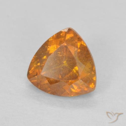 9,17 ctw natürlicher Mittelorange Sphalerit, Trillion, SI-I1