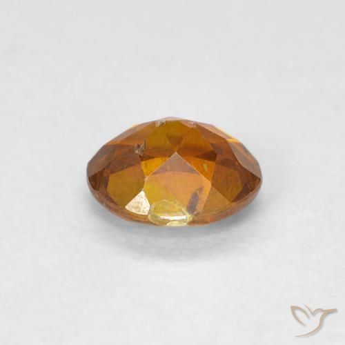 9,17 ctw natürlicher bräunlich-orange Sphalerit, Oval, VS-SI