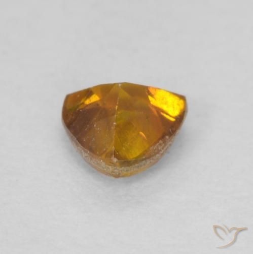 9,17 ctw natürlicher Dunkelorange Sphalerit, Trillion, SI-I1