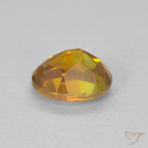 9,17 ctw natürlicher Mittelorange Sphalerit, Oval, SI-I1