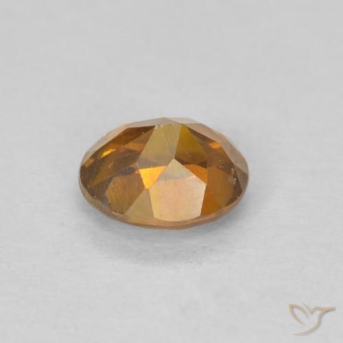 9,17 ctw natürlicher bräunlich-orange Sphalerit, Oval, SI-I1