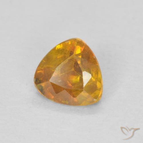 9,17 ctw natürlicher Mittelorange Sphalerit, Trillion, SI-I1