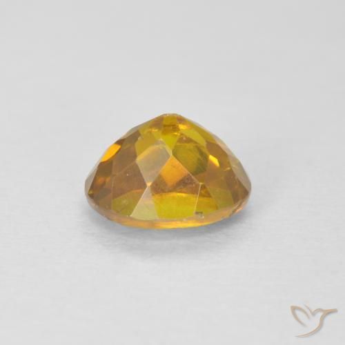 9,17 ctw natürlicher Gold-Orange Sphalerit, Oval, SI-I1