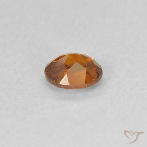 9,17 ctw natürlicher Mittelorange Sphalerit, Oval, VS-SI