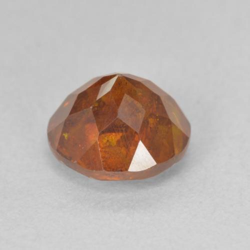 9,17 ctw natürlicher rötlich-orange Sphalerit, Runden, SI
