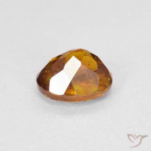9,17 ctw natürlicher gold-braun Sphalerit, Oval, SI