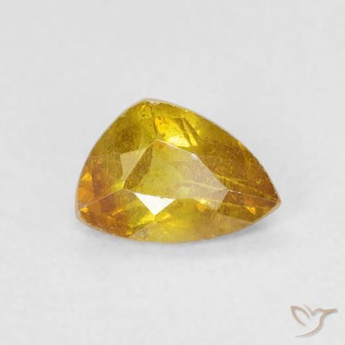 0.55ct Natürlicher gold-gelb Sphalerit, Fantasie, SI