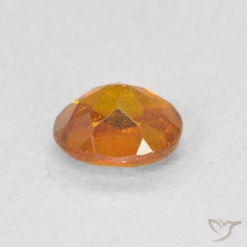 9,17 ctw natürlicher Amber Orange Sphalerit, Oval, SI