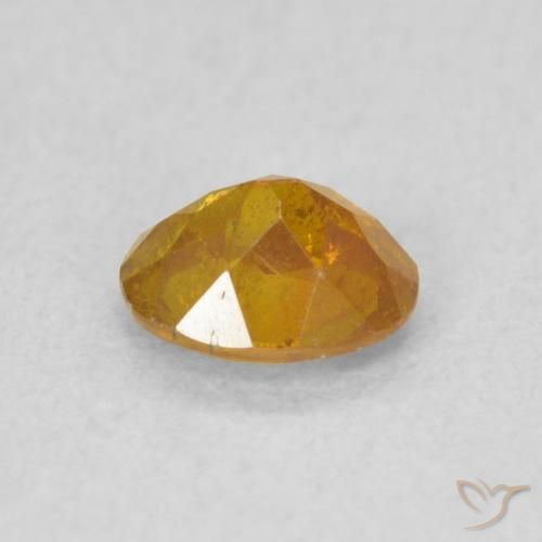 9,17 ctw natürlicher hellorange Sphalerit, Oval, SI