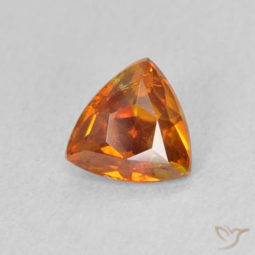 9,17 ctw natürlicher hellorange Sphalerit, Trillion, VS-SI
