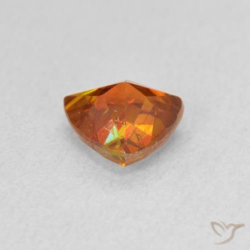 9,17 ctw natürlicher hellorange Sphalerit, Trillion, VS-SI